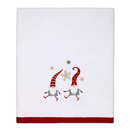 Avanti Linens - Bath Towel, Soft & Absorbent Cotton Towel (Gnome Walk Collection) - style: Bath Towel
