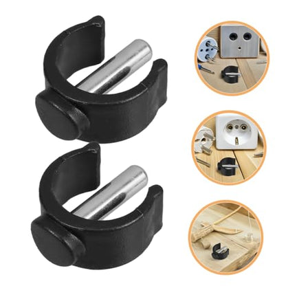 8pcs Handrail Clamp Replacement Lock Clips for Toilet Safety Frame Easy Assembly for Pipe Nonslip Tips to Enhance Stability and Reduce Slip Risks