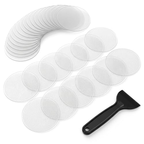 20-Piece Non-Slip Bathtub Stickers - Anti-Slip Decals for Bathtubs, Shower Floors, Stairs, and Ladders (Round, Extra Large) - color: Round