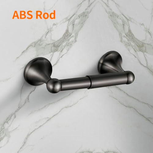 8 Pieces Bathroom Hardware Set Brushed Nickel Adjustable Expandable Towel Bars Towel Ring Wall Mount Toilet Paper Holder Towel Hooks Towel Racks Hand Towel Holder (8 Pcs Black) - color: 8 Pcs Black