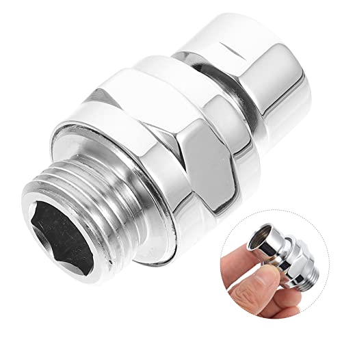 SHINEOFI Adjustable Copper Shower Swivel Adapter Durable Connector for Enhanced Shower Experience Easy Installation Resistant for Family Use