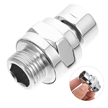 SHINEOFI Adjustable Copper Shower Swivel Adapter Durable Connector for Enhanced Shower Experience Easy Installation Resistant for Family Use