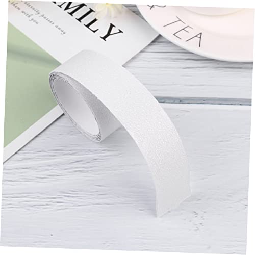 VOSAREA 3Rolls Transparent Slip Bathtub Stickers of Peva Decals for Safe Bathing Self Adhesive Non Slip for Slippery Surfaces Bathroom and Tub