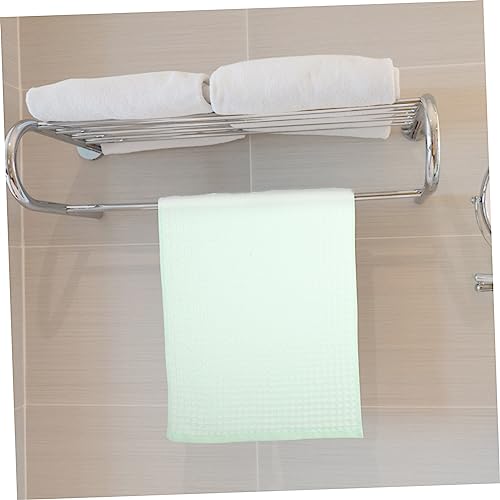 MAGICLULU 3pcs Cotton Waffle Bath Towels Ultra Absorbent Quick Dry Face Washcloths Soft Comfortable Towels for Hotel Spa Gym Home Use