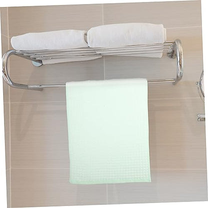 MAGICLULU 3pcs Cotton Waffle Bath Towels Ultra Absorbent Quick Dry Face Washcloths Soft Comfortable Towels for Hotel Spa Gym Home Use