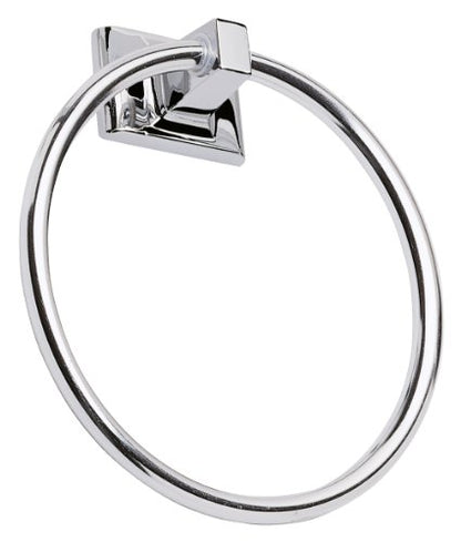 Design House Millbridge Towel Ring, Polished Chrome | Wall Mount, Classic, Zinc, Hardware, 533091