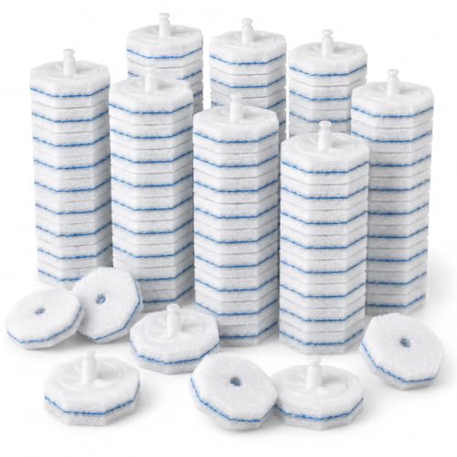 80 Pack Wand Refills Compatible with Clorox Toilet Brushes, Instant Foam Cleaning, Secure Lock No Slipping, Odor Neutralizing, Easy Snap-On Design - color: 80Pack