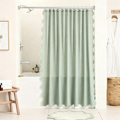 Silver Shower Curtain Rod Adjustable 30-106 Inch, 7/8"Diameter 304 Stainless Steel Never Rust Non Slip Heavy Duty Tension Rod, No-Drill Spring Curtain Rod for Bathroom Kitchen - color: Silver, size: 30-106 Inch