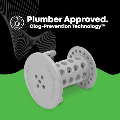 SinkShroom The Revolutionary Sink Drain Protector Hair Catcher/Strainer/Snare, Gray - color: Gray