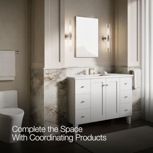 Kohler 99002-NA Verdera® Bathroom Medicine Cabinet with Mirror, Surface or Recessed Bathroom Wall Cabinet, 20 in. W x 30 in. H - size: 20" W x 30" H, style: Standard