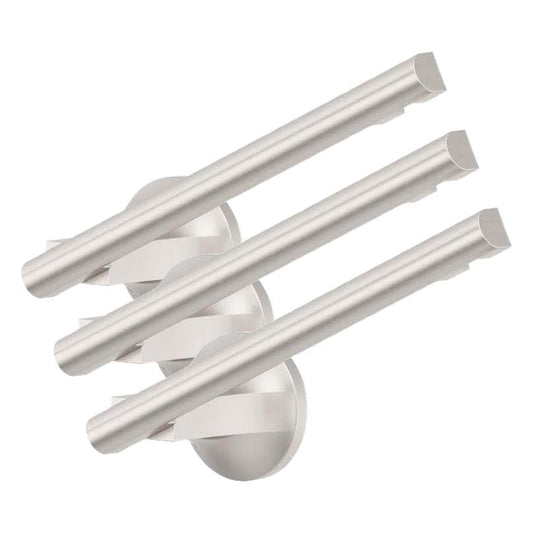 Pfister BPHPFM0GS Pfirst Modern Toilet Paper Holder, Spot Defense Brushed Nickel (Pack of 3) - color: Spot Defense Brushed Nickel, size: 3 Pack