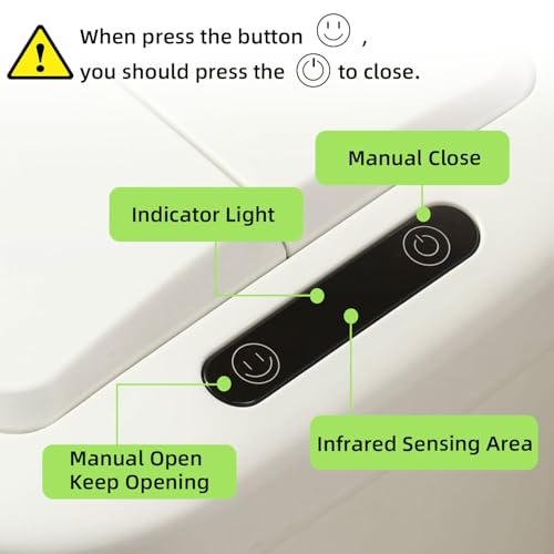 Sensor Bathroom Trash Can 2.5 Gallon,Kitchen,Office,RV,White | hanging,butterfly lid, narrow space,ABS Superior Quality,Touchless Automatic Trash Bin,Motion Sensor Garbage Can
