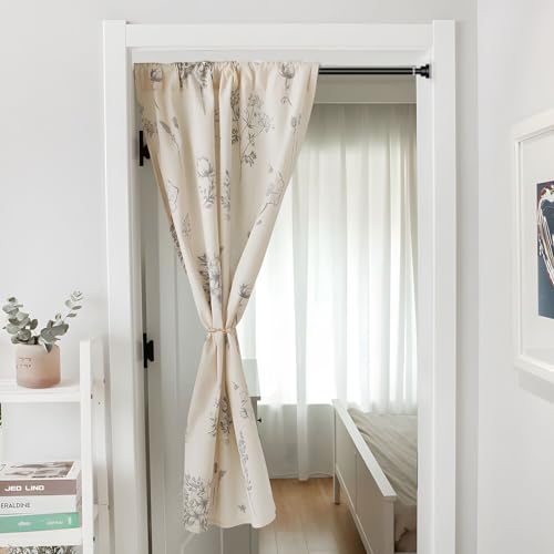 Black Spring Tension Rod 28-50In 2PCS,No Drill Non-Slip Curtain Rod | No-drilling Spring Loaded Curtain Rod, Non-slip Non-Rust Extendable Rod for Windows and Bathroom - color: Black-2PCS, size: 28"-50"
