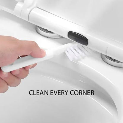 Toilet Plunger Bowl Brush 4 in 1 Combo with Holder Keep Your Bathroom Spotless and hygienic with Our Toilet Bowl Brush (Set of 1) Number of Item 4