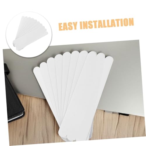 SHOWERORO 36pcs Non-Slip Bathtub Stickers Anti-Slip Safety Strips for Showers Floors Stairs and Ladders Peva Grip Decals for Enhanced Traction and Family Safety