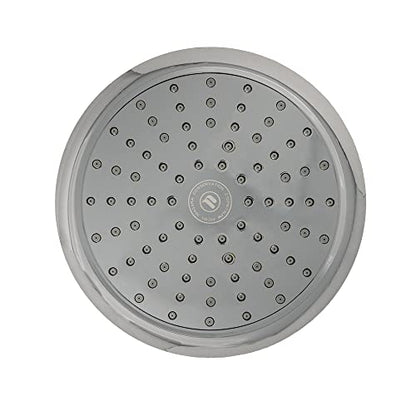 Niagara Conservation N9520BN Rainfall Spa 1-Spray with 2 GPM 8-in. Wall Mount Adjustable Fixed Shower Head in Brushed Nickel, 1-Pack | Bathroom Shower Head Sprayer with Pressure Compensation - color: Brushed Nickel, size: 2 GPM