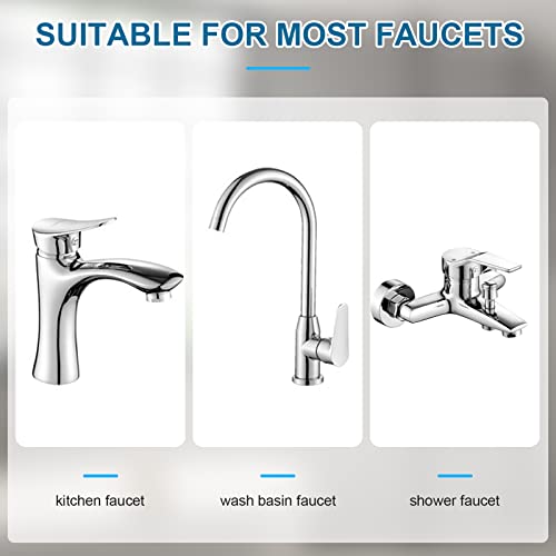 Faucet Extender 1080°Rotating Swivel, Sink Water Faucet Aerator Extension with Robotic Arm,2 Water Flow Modes Universal Fit for Bathroom Kitchen Faucet, Easy DIY Installation