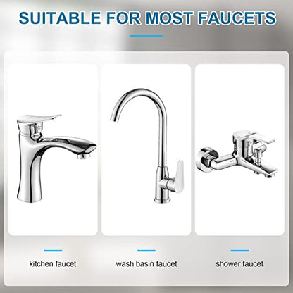 Faucet Extender 1080°Rotating Swivel, Sink Water Faucet Aerator Extension with Robotic Arm,2 Water Flow Modes Universal Fit for Bathroom Kitchen Faucet, Easy DIY Installation