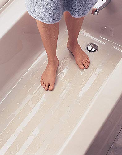 3M Safety-Walk Slip Resistant Tape, 1 in x 15 ft, Anti Slip Clear, Ideal for Slippery & Wet Conditions, Self-Adhesive Backing, Quick & Easy Application, Long-Lasting (220C-R1X180) (Pack of 12) - size: 1 Inch (Pack of 12)