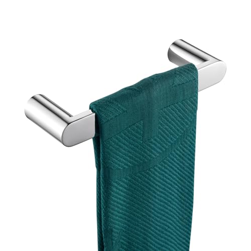 KOKOSIRI Bath Towel Rings Chrome 9-Inch Hand Towel Bar for Bathroom Wall Mount Towel Rack Bathroom Hardware, Polished Stainless Steel B4010CH-L9 - color: Polished Chrome