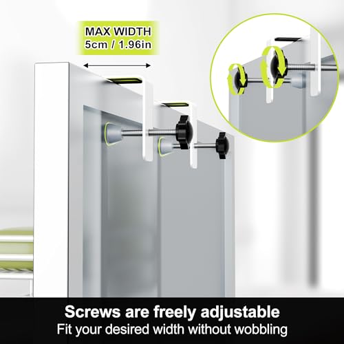 Orimade Over the Door Shower Caddy Adjustable 5 Tier Black,Bathroom Hanging Organizer Shelf Rustproof with 4 Hooks,Shower Basket with Soap Holder and Suction Cup, White - color: White-5T