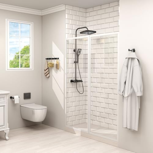 Angle Simple Double Towel Hook, SUS304 Stainless Steel Bathroom Hand Towel Holder, Coat Hook for Wall, Matte Black - color: Matte Black, size: 1 Pack