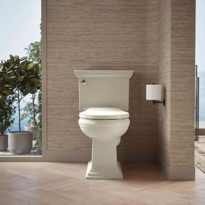 Kohler K-28005-96 Drift ReadyLatch Quiet Close Round Toilet Seat, Biscuit (Pack of 2) - color: Biscuit, size: Round (Pack of 2)