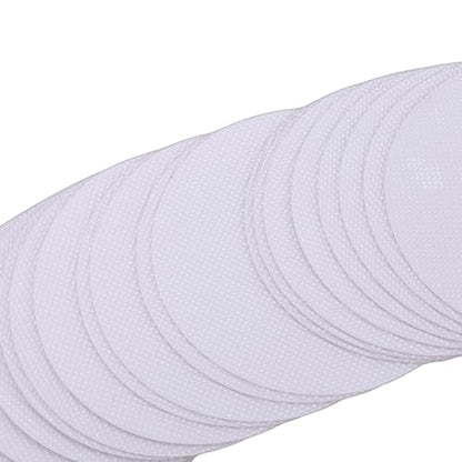 Greensen 24-Piece PEVA Anti-Slip Shower Stickers with Strong Adhesive for Bathtubs, Showers, Stairs – Transparent - color: Transparent