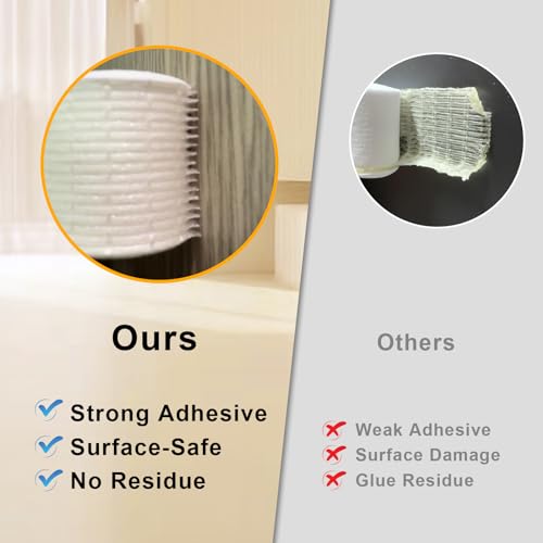 Foam WeatherStripping 1x1/4in, High Density, Medium Gaps, Bulk Pack | Strong Adhesive, Blocks Drafts, Reduces Noise & Vibration, Closed Cell Foam Tape Insulation, Removable, No Residue - color: White, size: 1 In x 1/4 In x 33Ft