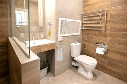 1pcs Brushed Nickel Toilet Paper Holder with Shelf | Screw or Self-Adhesive Toilet Paper Holder Wall Mount