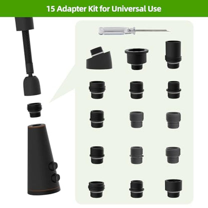 4 Function Kitchen Faucet Head Replacement, Universal, Oil Rubbed Bronze | NSF/ANSI/CAN 372 Certified, Pull Down Kitchen Sprayer Head, 15 Adapters Compatible with American Standard/Kohler/Moen/Delta - color: Oil Rubbed Bronze, style: 4 Modes Design