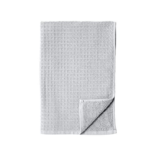 UCHINO Waffle Twist Cotton Hand Towel Absorbent Quick Dry 20x30, Grey, 1 Pc - color: Grey, size: Hand Towel