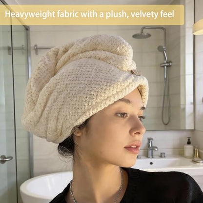 Extra Large Microfiber Bath Towels Set of 6 for Adults, 35″ x 70″, Soft and Super Absorbent, Quick Dry, No Fading and No Lint, Luxury Towel Set for Bathroom, Spa, Gym, Travel - Khaki - color: Khaki 6-pack