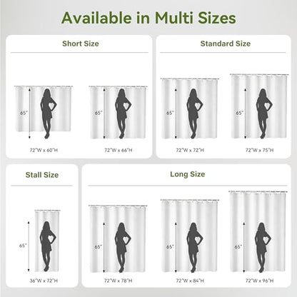 Lightweight Shower Curtain Liner Pack of 2, 72 x 84 inches Clear Waterproof Shower Curtain Liner with 3 Extra Strong Magnets & 12 Metal Grommets, Extra Long Plastic Shower Curtain Liner - color: Clear, size: 72"W x 84"L (Pack of 2)