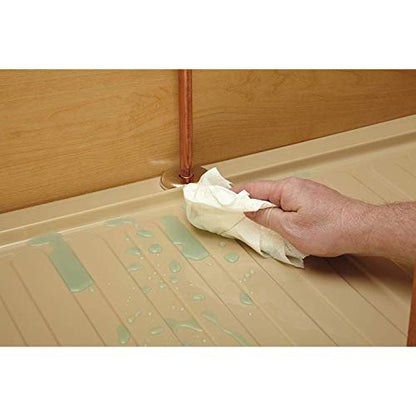 Rev-A-Shelf - SBDT-3336-A-1 - Medium Almond Sink Base Drip Tray - color: Almond, size: 34.5" x 23.3" x 0.8"