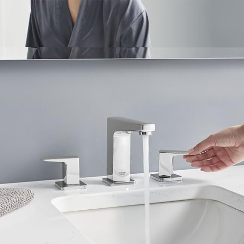 GROHE 20583000 Tallinn 8-Inch Widespread Two-Handle Bathroom Faucet, 1.2 GPM, Chrome - color: Chrome