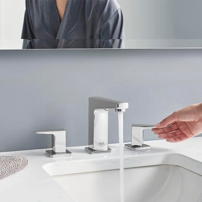 GROHE 20583000 Tallinn 8-Inch Widespread Two-Handle Bathroom Faucet, 1.2 GPM, Chrome - color: Chrome