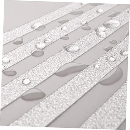 SOLUSTRE 36pcs Transparent Slip Bath Safety Stickers Adhesive Shower Treads for Bathtubs Floors Stairs Non Slip Strips Enhance Traction - size: 36 Pcs
