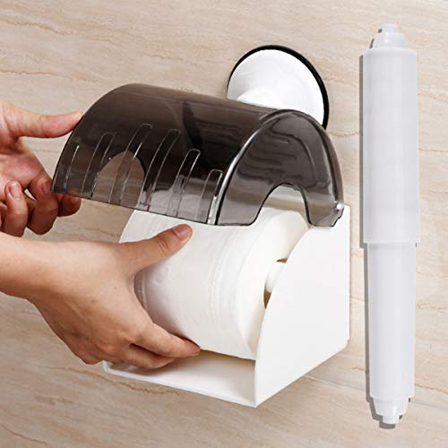 Toilet Paper Holder, 10 Pieces Toilet Paper Holder Roller Spindle Replacement Rod Plastic Spring Loaded