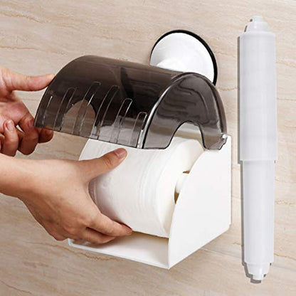 Toilet Paper Holder, 10 Pieces Toilet Paper Holder Roller Spindle Replacement Rod Plastic Spring Loaded