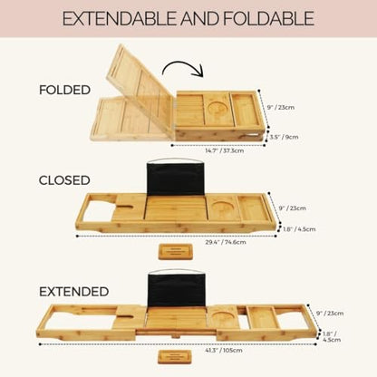 Bathtub Tray and Full Body Bath Pillow Set - Foldable Bath Tray for Tub and Full Body Bath Cushion for Ultimate Relaxation - Perfect Self Care Gift, Bath Accessories for Women, Spa Gifts for Women. - style: Foldable Bath Tray and Full Body Bath Pillow Set
