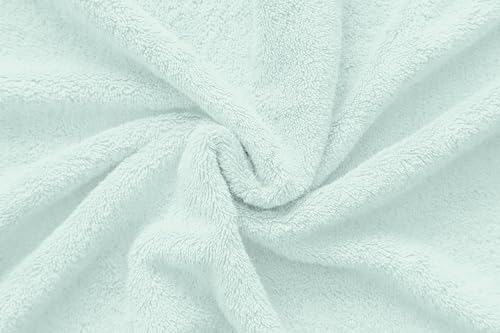 American Veteran Towel, 100% Cotton Turkish 6 Piece Towel Set, Luxury Towels Set of 6 for Bathroom Essentials, 2 Bath Towel 2 Hand Towel 2 Washcloth, Mint Green - color: Mint, size: XL 6PC