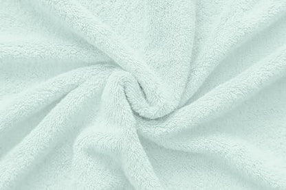 American Veteran Towel, 100% Cotton Turkish 6 Piece Towel Set, Luxury Towels Set of 6 for Bathroom Essentials, 2 Bath Towel 2 Hand Towel 2 Washcloth, Mint Green - color: Mint, size: XL 6PC