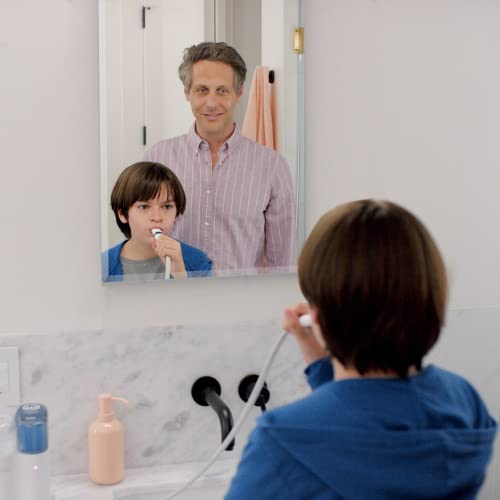 Beveled Mirror 20x28 Frameless Bathroom Wall Mirror Shatterproof | Modern Wall Mount Vanity Mirror, Hangs Horizontally or Vertically, for Over Sink, Living Room, Bedroom, Upgraded Packing - size: 28"L x 20"W