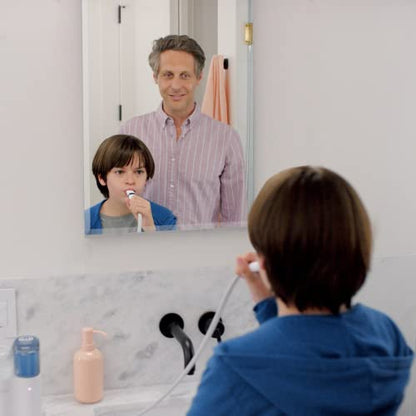 Beveled Mirror 24x36 Frameless Bathroom Wall Mirror Shatterproof | Modern Wall Mount Vanity Mirror, Hangs Horizontally or Vertically, for Over Sink, Living Room, Bedroom, Upgraded Packing - size: 36"L x 24"W