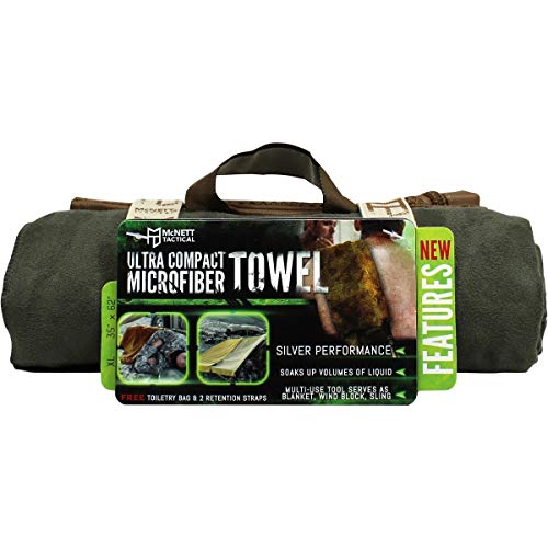 Gear Aid Quick Dry Microfiber Towel - color: Od Green, style: LG (30”x50”)