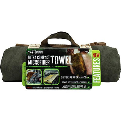 Gear Aid Quick Dry Microfiber Towel - color: Od Green, style: LG (30”x50”)