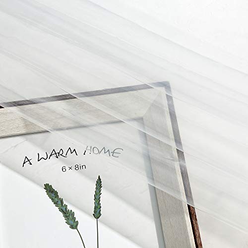 EurCross Long Clear Shower Curtain Liner 82 inch Length, EVA 10g Waterproof Plastic Bathroom Curtain Shower Liner 72x82 inches with 5 Weight Bottom Magnets, Transparent - color: Clear, size: 72"W x 82"L (Pack of 1)