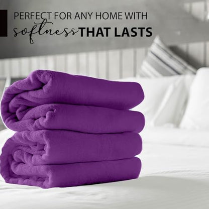 KAHAF COLLECTION 100% Cotton Bath Towels, 24x48 Pack of 6 Towels, Quick Dry, Highly Absorbent, Soft Feel Towel, Gym, Spa, Bathroom, Shower, Pool, Luxury Soft Towels (Dark Purple, 24x48-6 Pack) - color: Dark Purple, size: 24x48 - 6 PACK