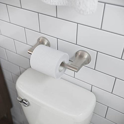 Pfister BPHPFM0GS Pfirst Modern Toilet Paper Holder, Spot Defense Brushed Nickel - color: Spot Defense Brushed Nickel, size: 1 Pack